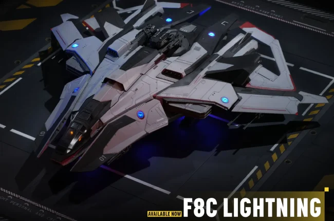 F8C lightning planet ring